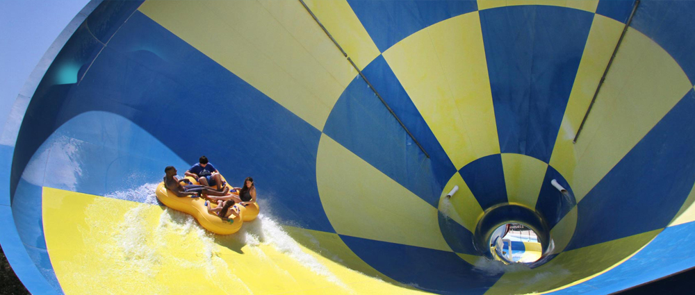 Raft water slide