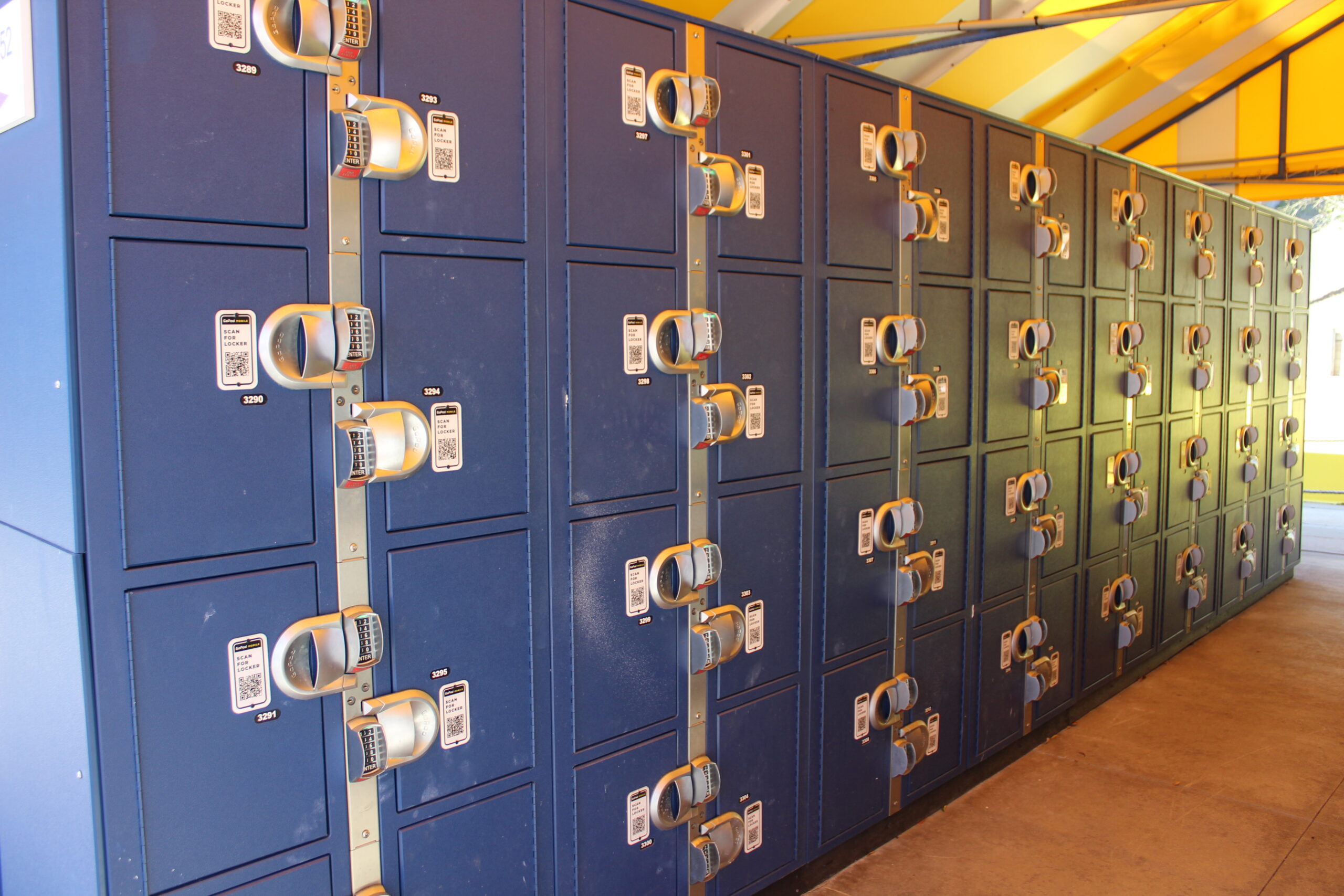 Mom and her kids floating down a raft ride