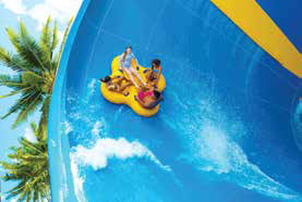Thrill rides at Rapids Waterpark